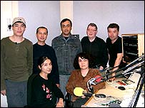 Nhân viên BBC tại văn phòng Tashkent