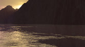 Sunset mountains...