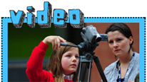 pupil using dv camera