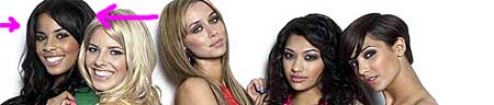 The Saturdays - Rochelle arrowed