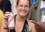 Drinking West Indian Beer