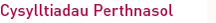cysylltiadau perthnasol