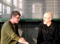 Tom with Bill Viola