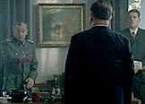 Reconstruction of a meeting at which Eichmann offered Jewish Hungarian leader Yoel Brand the exchange of Jews for Allied trucks 