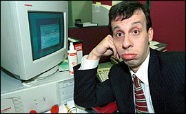 bloke at a computer