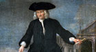Portrait of Thomas Coram, the former sea Captain who founded the Foundling Hospital. Oil painting by Balthasar Nebot