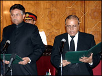 ڈوگر، مشرف