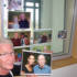 Paul checks out the "Ken Bruce Gallery" in Studio 6A... (The photo in the top left is one of Paul's listeners, wearing a 'thankyou' tshirt)