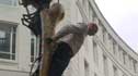 Puppeteers on the spider's legs