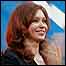 Cristina Kirchner em campanha na Argentina