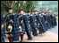 The 'March of the Clansmen' at the Lonach Gathering. Photo courtesy of John Hunt.