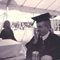 Graduation Day. (No - I am not picking my nose)