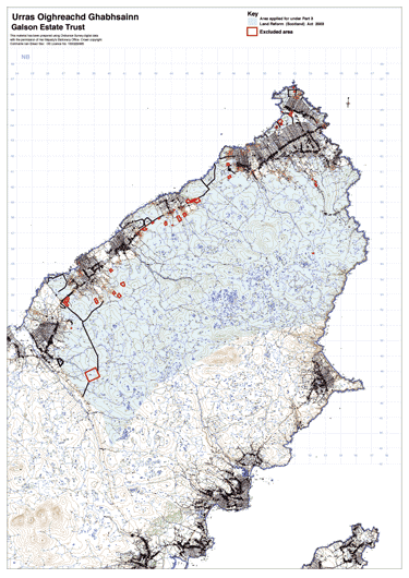Galson Estate Map