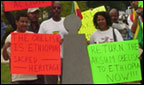 Protesters in Washington D.C.