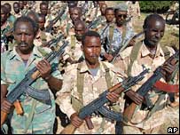 Somalili askerler