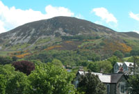 Foel Lus uwchben Penmaenmawr.