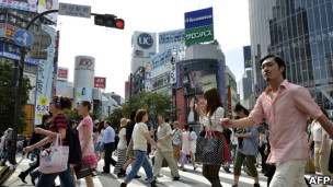 東京澀穀街頭(資料圖片)