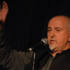 Peter Gabriel, Genesis founder, world music promoter, humanitarian and presenter of a Lifetime Achievement Award to friend Danny Thompson