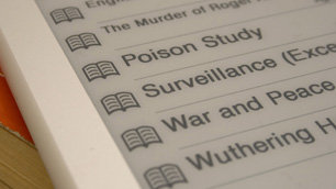 An e-book reader