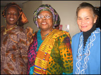 Women standing