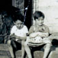 John boxing as a young man