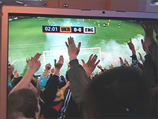 a football match