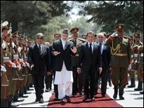 Sarkozy Kâbil'de