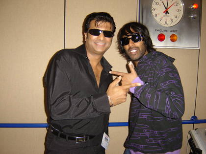 Return to Sender: Nihal with Salim Bashir an Elvis impersonator
