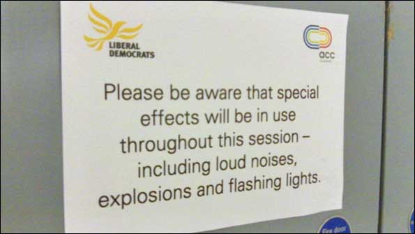 Explosion sign
