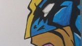 Watercolour Wolverine... Watercolour Wolverine...