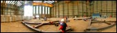 Swan Hunter's shipyard.