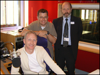 John with Brian Hall and Roger Wakerley