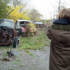 Filming in the city of Detroit for the documentary.