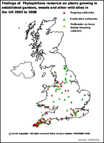 Defra map