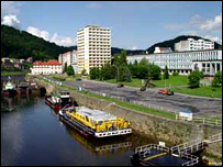 Labe v Děčíne