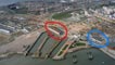 Aerial photograph showing phases two and three