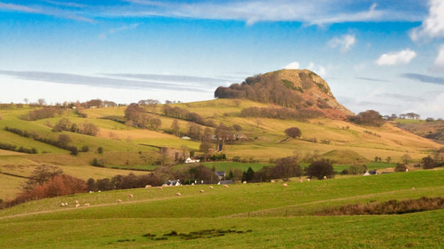 Hills in East Ayrshire.