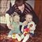 Alan with his children Alan & Angela in 1983