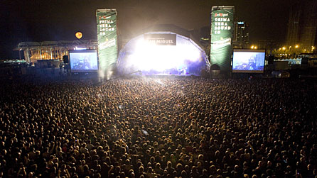Primavera crowd