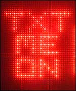 Text on the Coventry Wall of Light