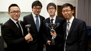 獲獎的倫敦大學學院（UCL）代表隊