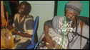 Carlou D (r) with Edouard Manga (l)