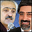 اشراق حسينی و دادفر اسپنتا