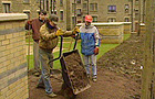 Image: Building a community garden