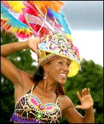 Delysia in costume