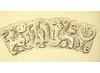 An illustration of the whole design on the beaker. Copyright Trustees of the British Museum