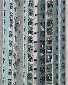 香港九龙横头墈的旧制度居屋补助商品房(18/10/2010)