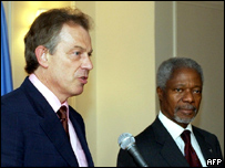 Premiér Blair