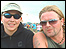 Festival-goers at Glastonbury 2004