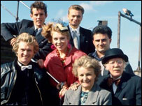 The cast of Bread